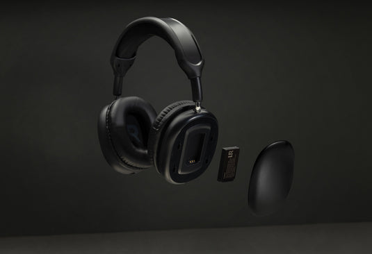 Spectra RCS Wireless headphone with removable battery - Custom Wood Designs