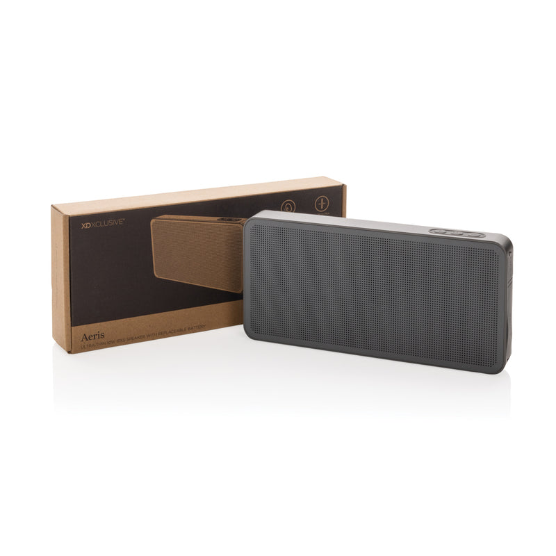 Load image into Gallery viewer, Aeris RCS Ultra-Thin 10W IPX5 Speaker with Removable Battery - Custom Wood Designs
