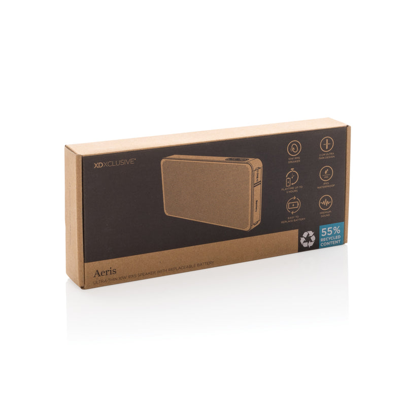 Load image into Gallery viewer, Aeris RCS Ultra-Thin 10W IPX5 Speaker with Removable Battery - Custom Wood Designs
