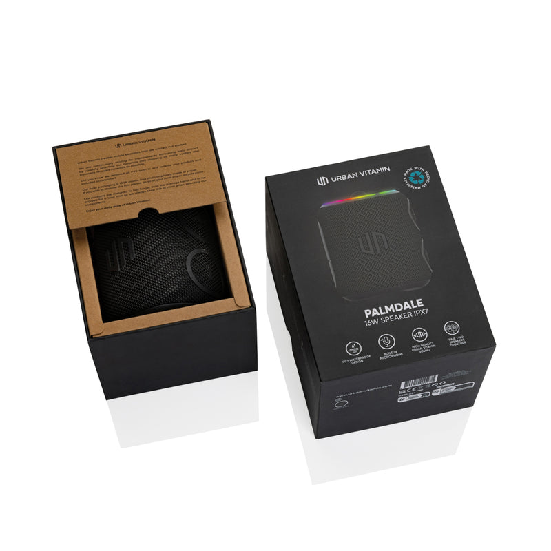 Load image into Gallery viewer, Urban Vitamin Palmdale RCS rplastic 16W speaker IPX7 - Custom Wood Designs
