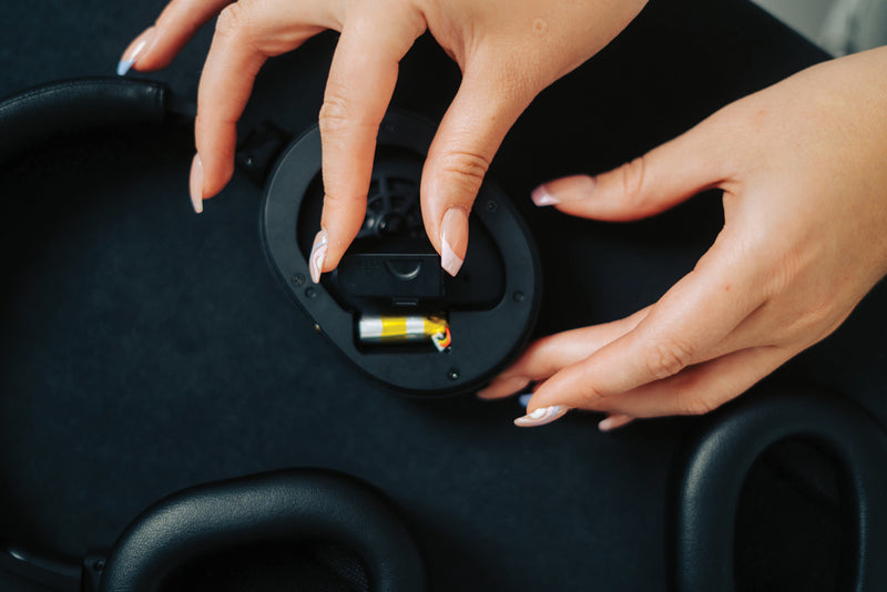 Load image into Gallery viewer, Irvine RCS recycled and repairable ANC wireless headphone - Custom Wood Designs
