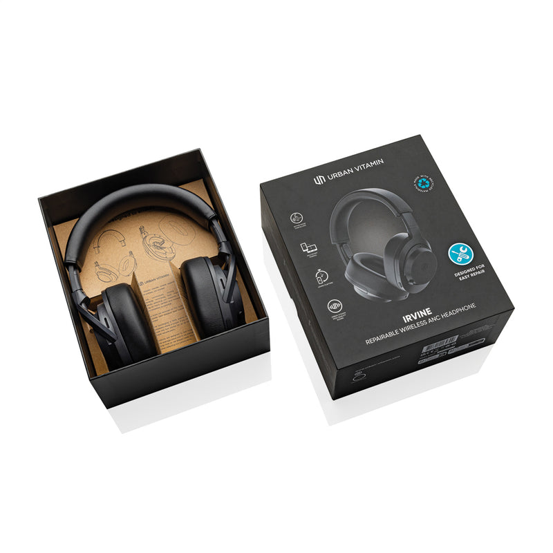 Load image into Gallery viewer, Irvine RCS recycled and repairable ANC wireless headphone - Custom Wood Designs
