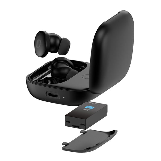 Lakewood RCS recycled and repairable wireless earbuds - Custom Wood Designs