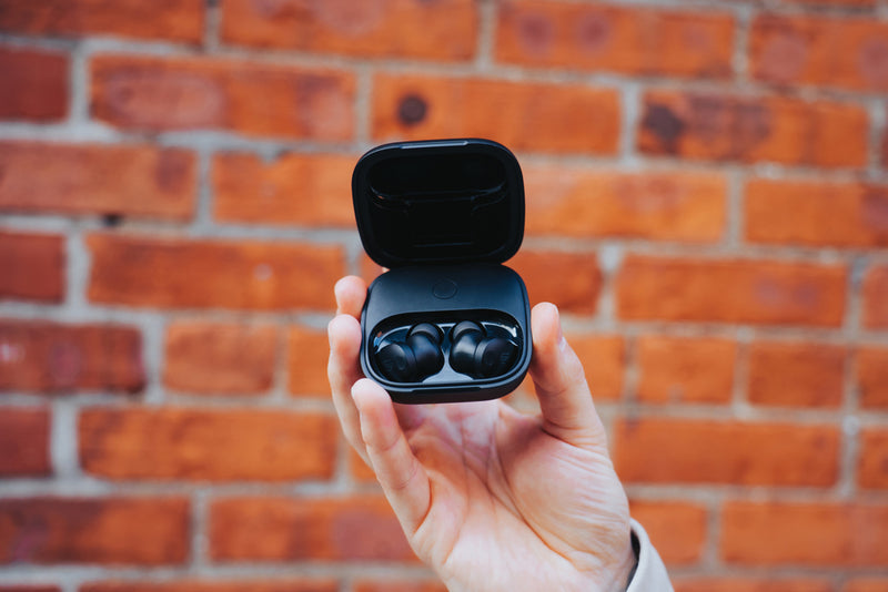 Load image into Gallery viewer, Lakewood RCS recycled and repairable wireless earbuds - Custom Wood Designs
