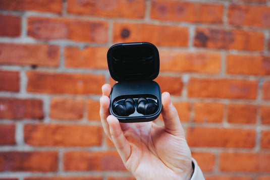 Lakewood RCS recycled and repairable wireless earbuds - Custom Wood Designs