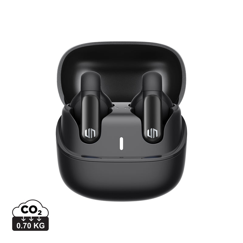 Load image into Gallery viewer, Urban Vitamin Long Beach ENC rplastic wireless earbuds - Custom Wood Designs
