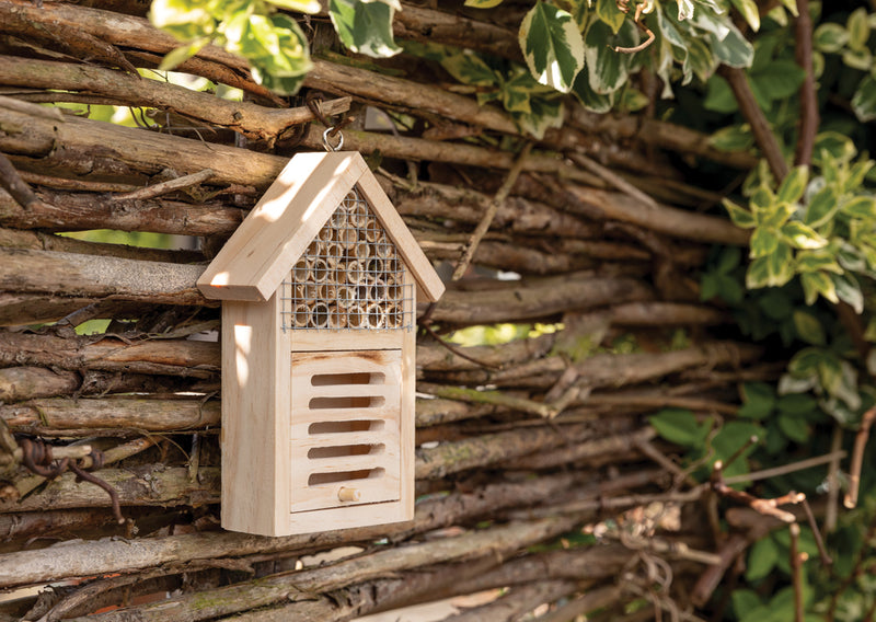 Load image into Gallery viewer, Small insect hotel - Custom Wood Designs
