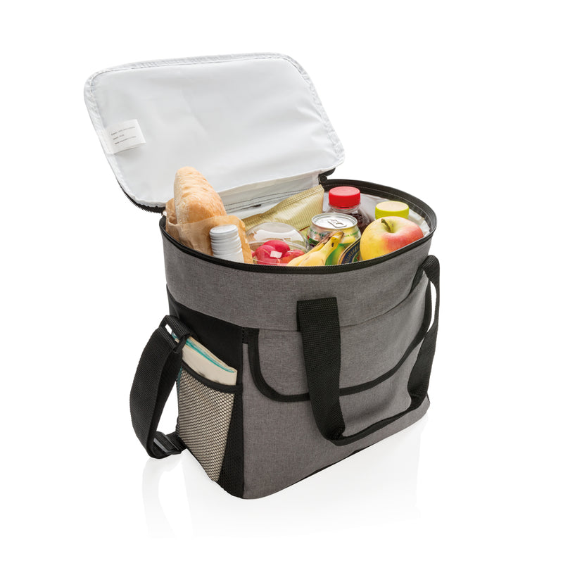 Load image into Gallery viewer, Large outdoor cooler bag by XD Collection, showing insulated main compartment and sturdy handles for outdoor picnics and outings.
