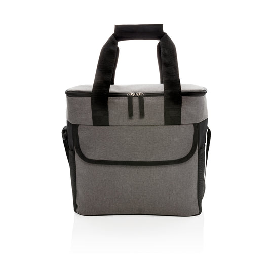 Large outdoor cooler bag from XD Collection with insulated interior and sturdy handles, ideal for picnics and outdoor activities.
