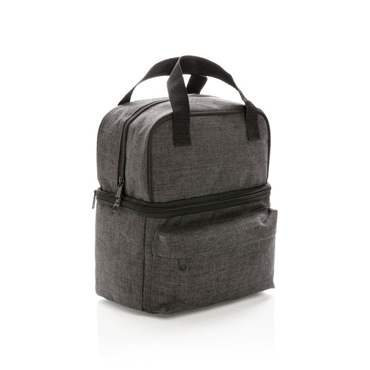 Cooler bag with 2 insulated compartments - Custom Wood Designs