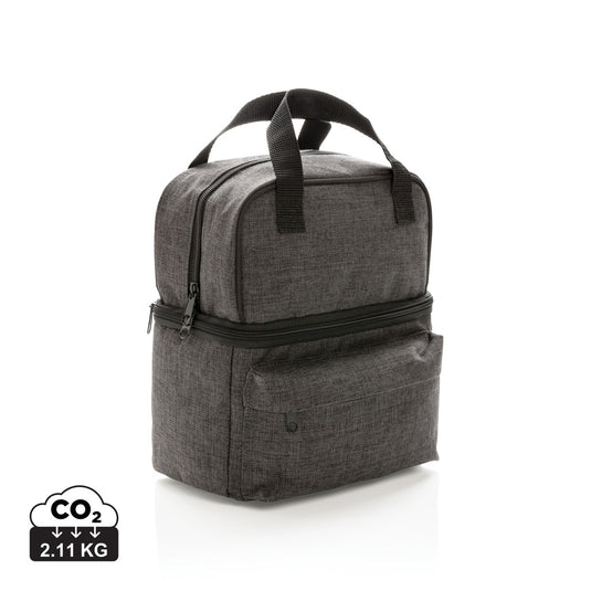 Cooler bag with 2 insulated compartments - Custom Wood Designs