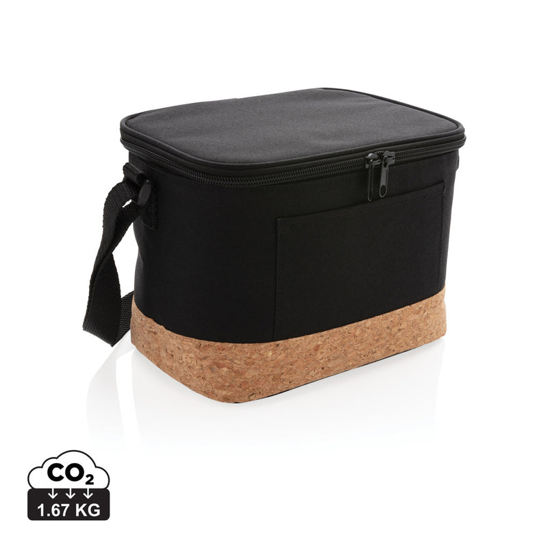 Load image into Gallery viewer, Two-tone XD Collection outdoor cooler bag with cork detail, insulated for keeping drinks cool, stylish and functional.
