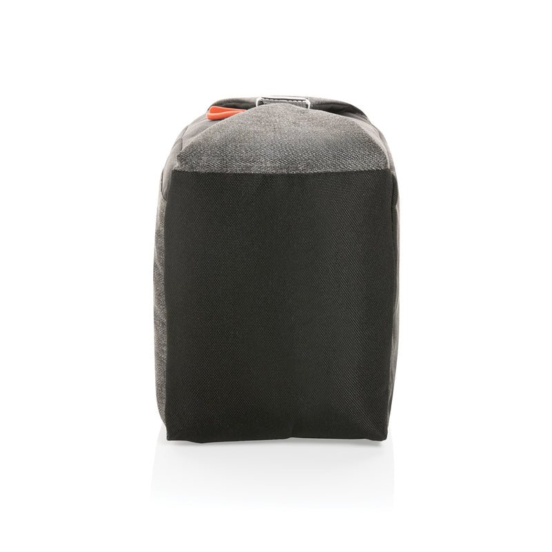 Load image into Gallery viewer, Two-tone outdoor cooler bag by XD Collection with insulated interior and adjustable strap, ideal for picnics and outdoor activities.

