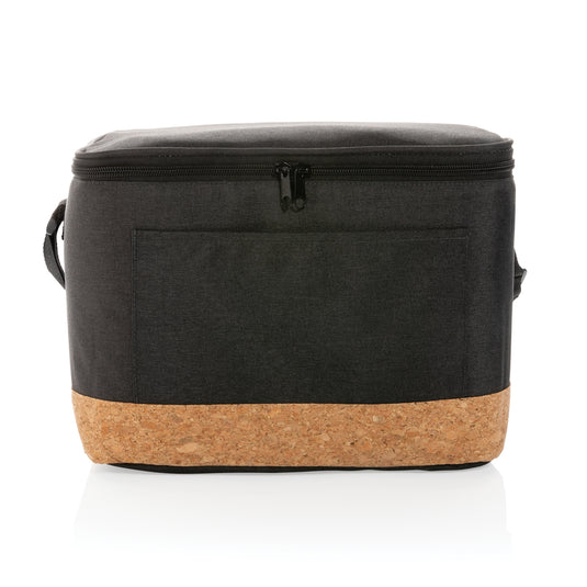 Impact AWARE™ XL RPET two-tone cooler bag with cork detail, outdoor insulated bag by XD Collection for keeping items cool