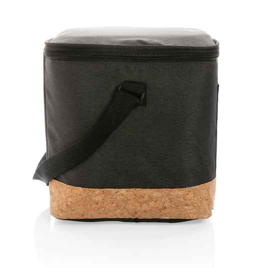 Impact AWARE™ XL RPET two-tone cooler bag with cork detail, outdoor insulated bag by XD Collection featuring stylish design and spacious storage.