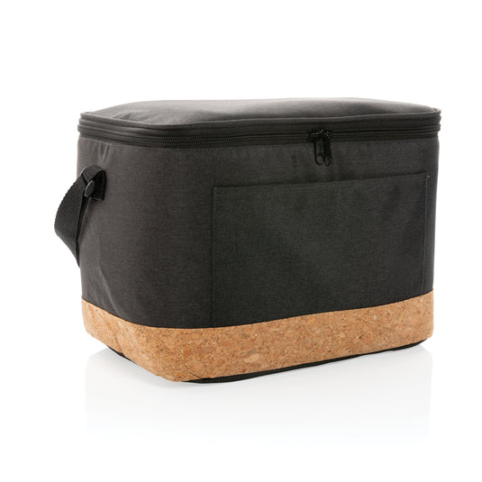 Impact AWARE™ XL RPET two-tone cooler bag with cork detail from XD Collection, designed for outdoor use and stylish cooling.
