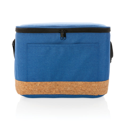 Impact AWARE™ XL RPET two-tone cooler bag with cork detail by XD Collection, outdoor insulated cooler with stylish design.