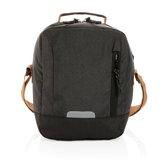 Outdoor Impact AWARE™ Urban cooler bag by XD Collection, featuring insulated main compartment and adjustable shoulder strap.