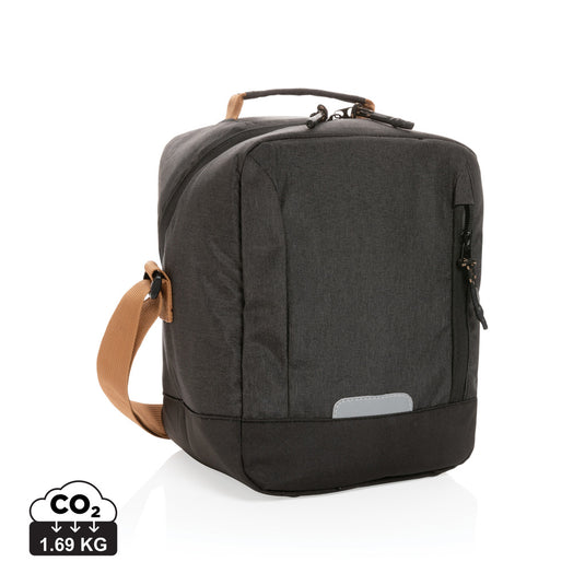 Outdoor Impact AWARE™ Urban cooler bag by XD Collection with insulated interior and adjustable shoulder strap for outdoor use