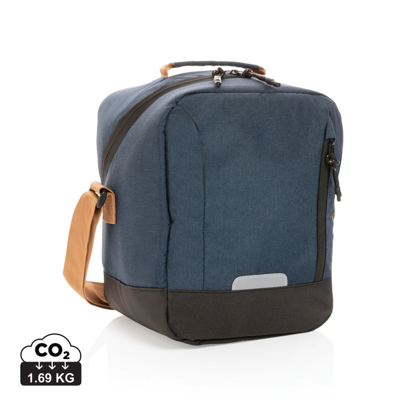 Load image into Gallery viewer, XD Collection Impact AWARE™ outdoor cooler bag with adjustable shoulder strap and insulated interior for outdoor activities.
