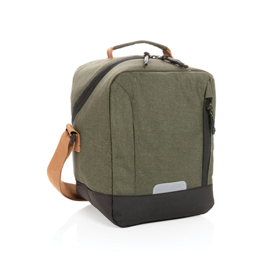 Impact AWARE™ Urban outdoor cooler bag by XD Collection with insulated fabric, carrying handle, and outdoor-ready design.
