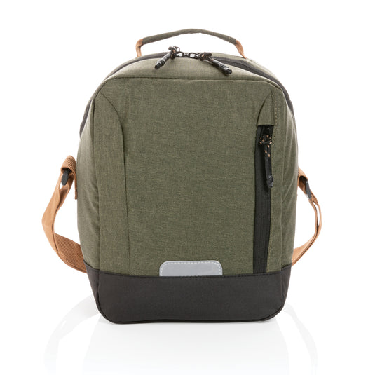 Outdoor Impact AWARE™ urban cooler bag by XD Collection, featuring insulated design and sturdy carry handles.