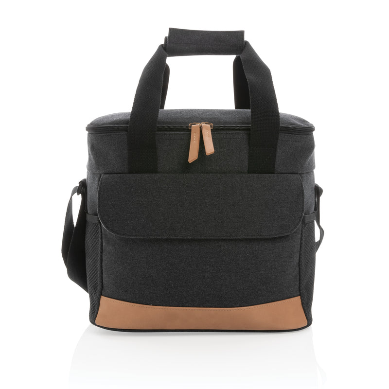Load image into Gallery viewer, Impact AWARE™ 16 oz. canvas cooler bag by XD Collection, outdoor style with sturdy handles and insulated interior for keeping drinks cold.
