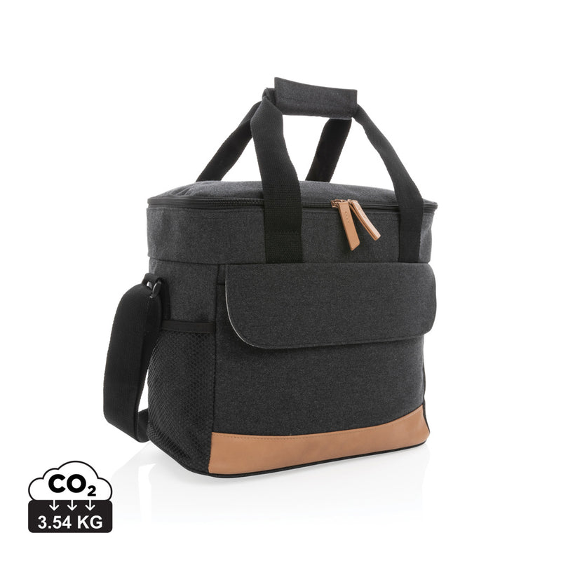 Load image into Gallery viewer, XD Collection Impact AWARE™ 16 oz. canvas cooler bag for outdoor use, featuring a durable design and insulated interior.

