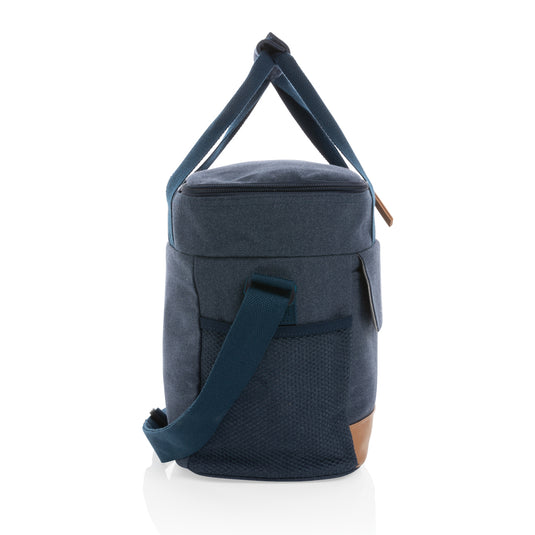 Outdoor Impact AWARE™ 16 oz. canvas cooler bag by XD Collection with insulated interior and carry handles.