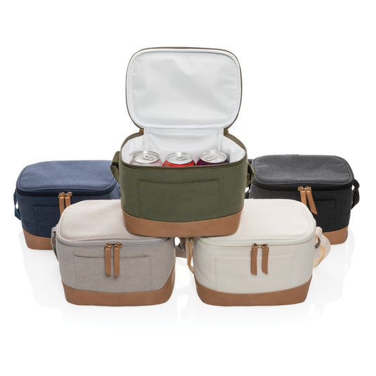 Impact AWARE™ 16 oz. rcanvas six can cooler bag - Custom Wood Designs