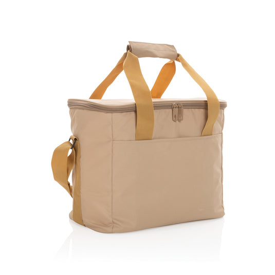 Large Impact AWARE™ outdoor cooler bag by XD Xclusive with insulated interior and sturdy carry handles, designed for outdoor use.