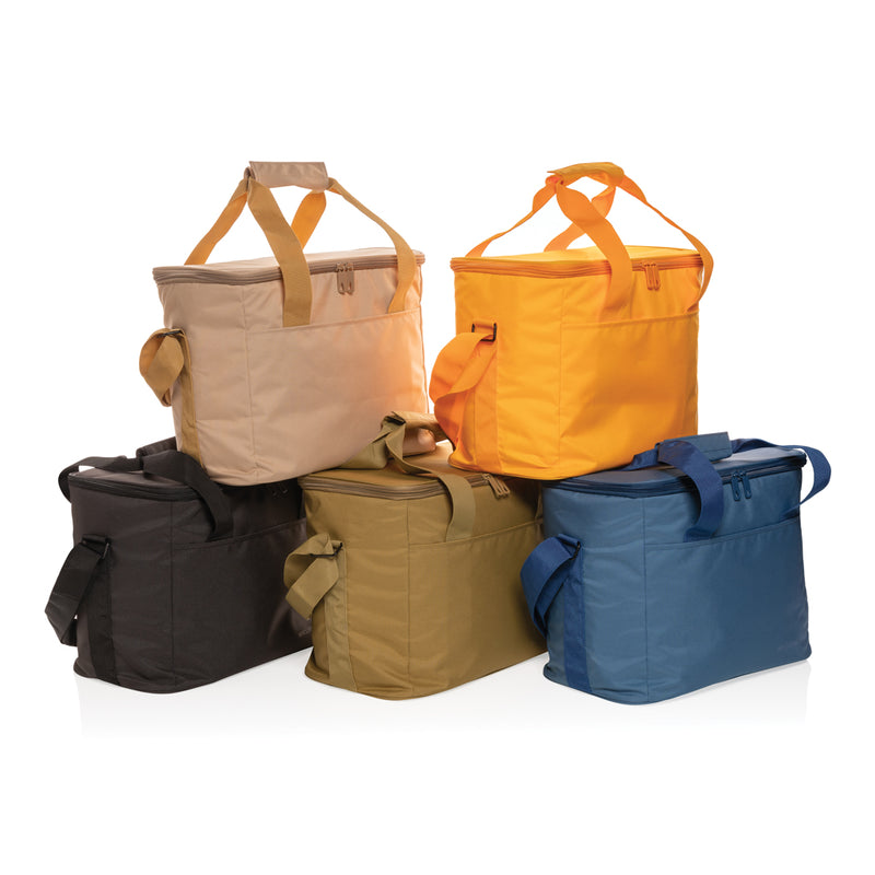Load image into Gallery viewer, Large Impact AWARE™ outdoor cooler bag by XD Xclusive, featuring insulated design and sturdy handles for outdoor picnics and trips.
