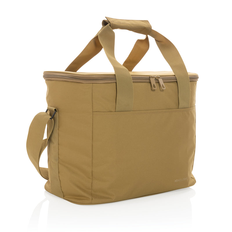 Load image into Gallery viewer, Large Impact AWARE™ outdoor cooler bag by XD Xclusive, insulated fabric with sturdy handles for outdoor picnics and activities.
