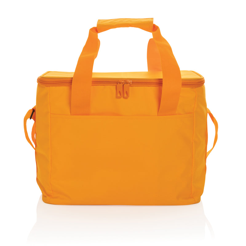 Load image into Gallery viewer, Large Impact AWARE™ outdoor cooler bag by XD Xclusive with insulated interior and sturdy handles for outdoor activities.
