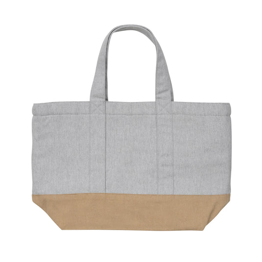 Impact Aware™ 285 gsm undyed canvas cooler bag by XD Collection, outdoor insulated bag with sturdy fabric and top zipper.