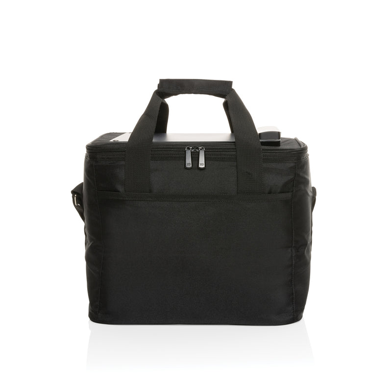 Load image into Gallery viewer, Pedro AWARE™ RPET deluxe cooler bag with 5W solar panel - Custom Wood Designs
