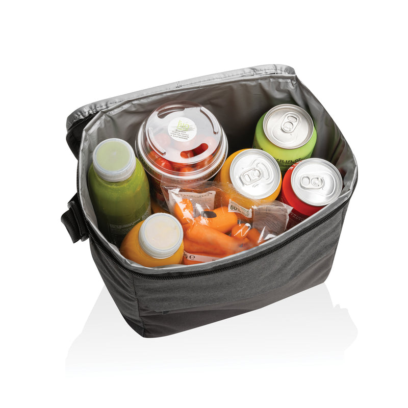 Load image into Gallery viewer, Outdoor cooler bag by XD Collection, Kazu AWARE™ RPET basic cooler bag with handles, ideal for outdoor activities and keeping items cool.
