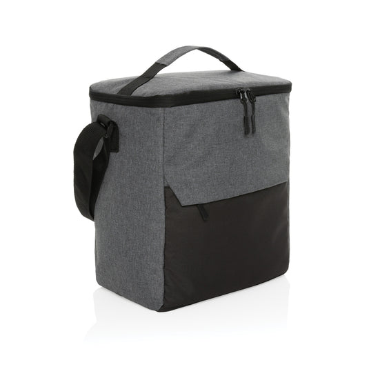 XD Collection Kazu AWARE™ RPET basic outdoor cooler bag with insulated interior, lightweight and eco-friendly for picnics and outings.