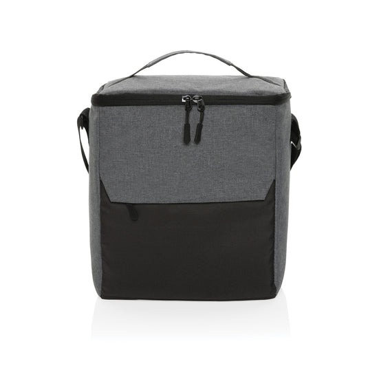 XD Collection Kazu AWARE™ RPET basic outdoor cooler bag with adjustable strap and insulated interior for keeping items cool