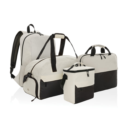 XD Collection Kazu AWARE™ RPET cooler bag for outdoor use, featuring insulated design and durable material for keeping items cool.