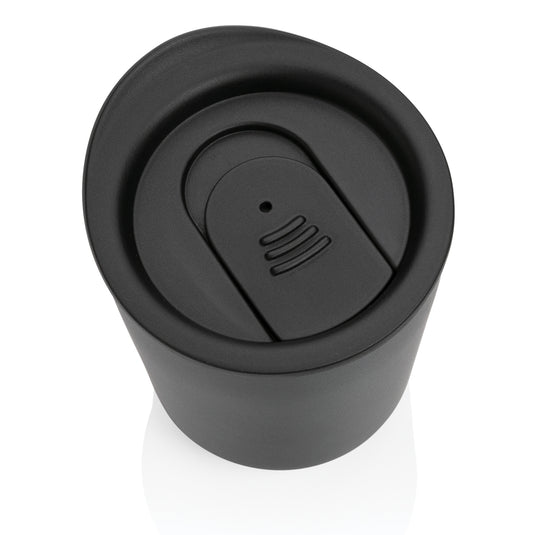 Simplistic antimicrobial coffee tumbler from XD Collection, drinkware with a sleek design and durable finish.