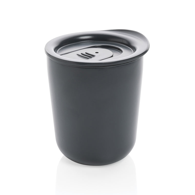Load image into Gallery viewer, Simplistic antimicrobial coffee tumbler from XD Collection, sleek drinkware with a minimalist design and durable finish.
