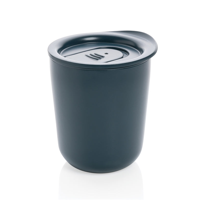 Load image into Gallery viewer, Simplistic antimicrobial coffee tumbler from XD Collection, made of durable drinkware with a sleek design for everyday use.
