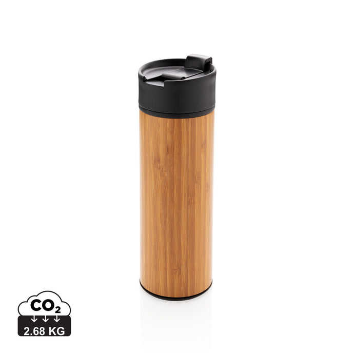 Bogota vacuum bamboo coffee mug - Custom Wood Designs