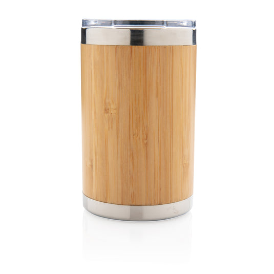 Bamboo coffee to go tumbler - Custom Wood Designs