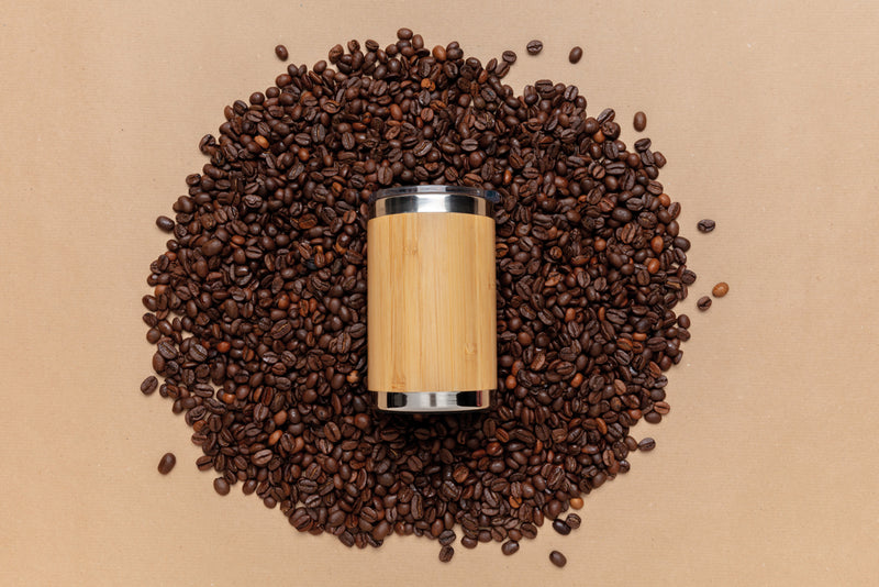 Load image into Gallery viewer, Bamboo coffee to go tumbler - Custom Wood Designs
