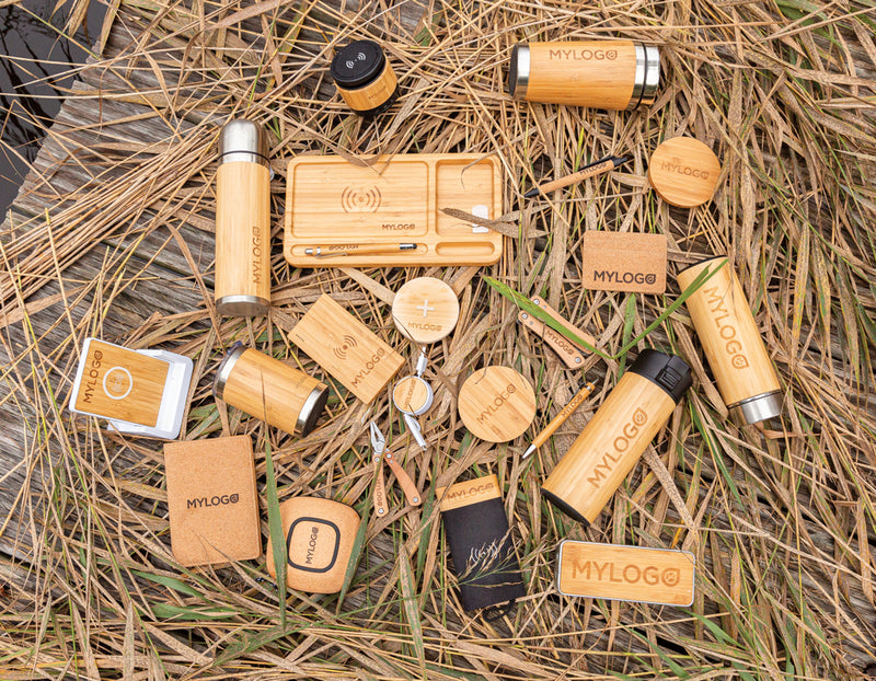 Load image into Gallery viewer, Bamboo coffee to go tumbler - Custom Wood Designs
