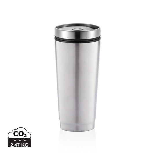 Leak proof XD Collection tumbler for drinkware, showcasing a sleek, durable container with secure lid and stylish design.