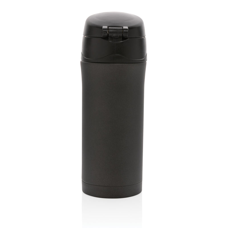 Load image into Gallery viewer, Metallic XD Collection Easy Lock Vacuum Mug for hot and cold drinks, with a sleek design and secure lid.
