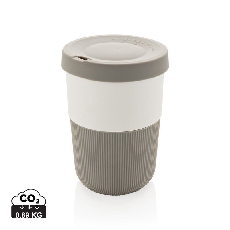 Load image into Gallery viewer, XD Collection PLA coffee to go cup, 380ml drinkware with a biodegradable design, suitable for hot beverages on the go.
